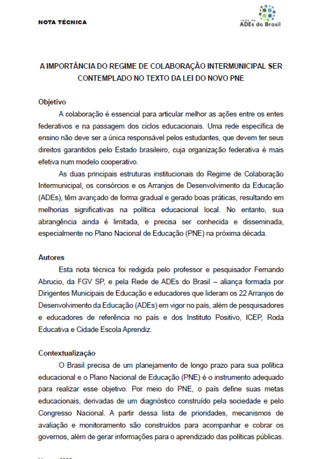 capa nota técnica